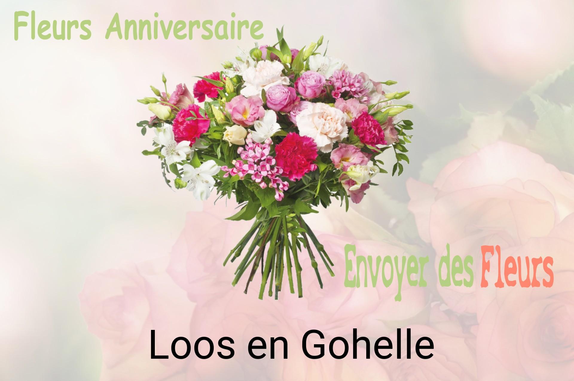 Bouquet de fleurs d’anniversaire livré à Loos-en-Gohelle