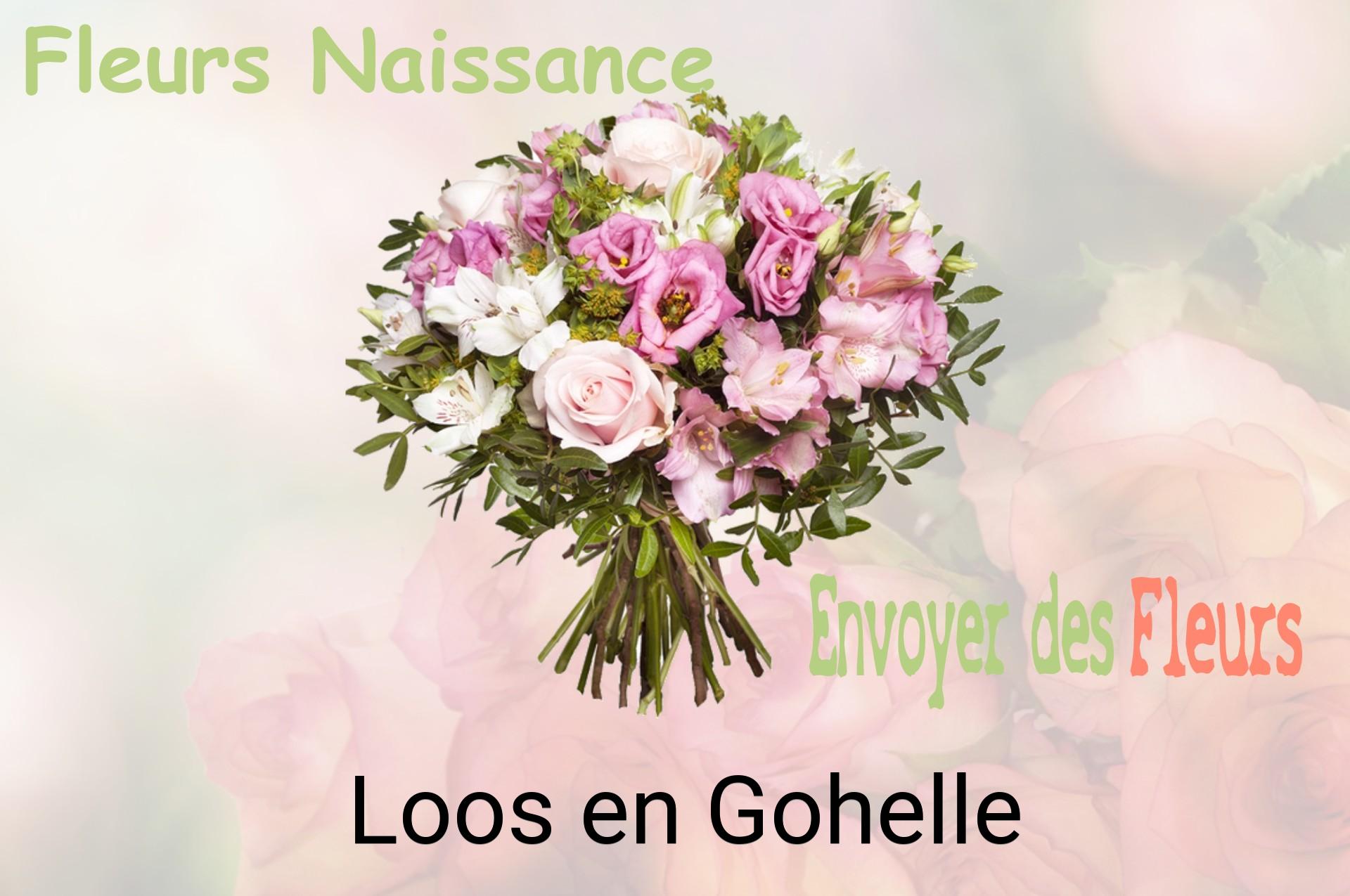 Bouquet de fleurs de naissance livré à Loos-en-Gohelle